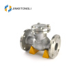 non-returned flanged ending ball type check valve